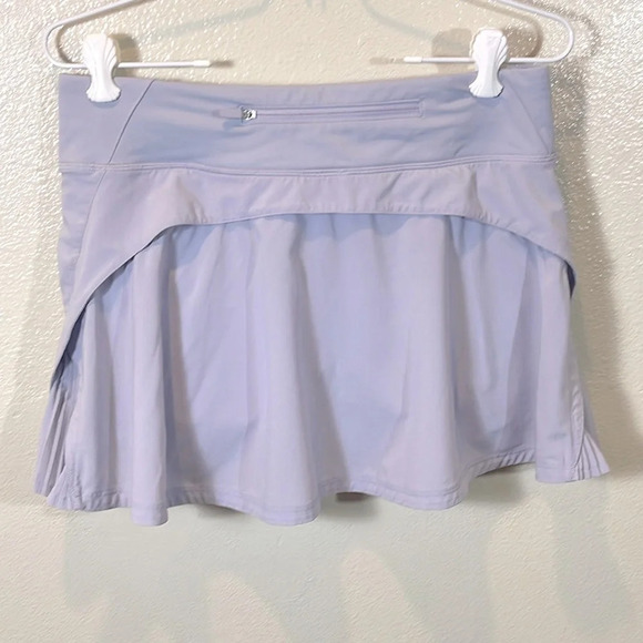 Lululemon Play Off The Pleats Skirt *13" Peri Purple size 6 - Picture 7 of 12